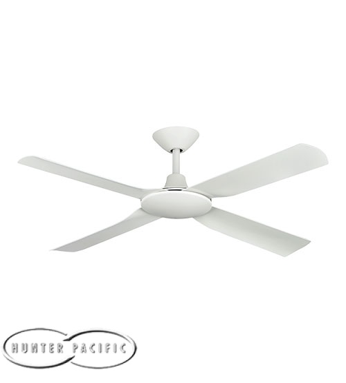 Hunter Pacific Next Creation 52" DC Motor Ceiling Fan with 6 Speed Remote - White